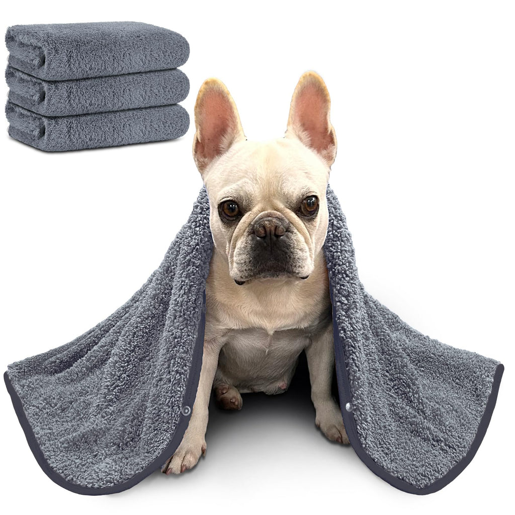 The Dry-Off Trio — Dog Towels, Set of 3