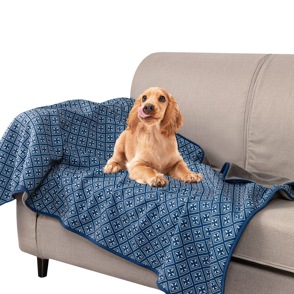 The Two-Sided Throw — Reversible Pet Blanket