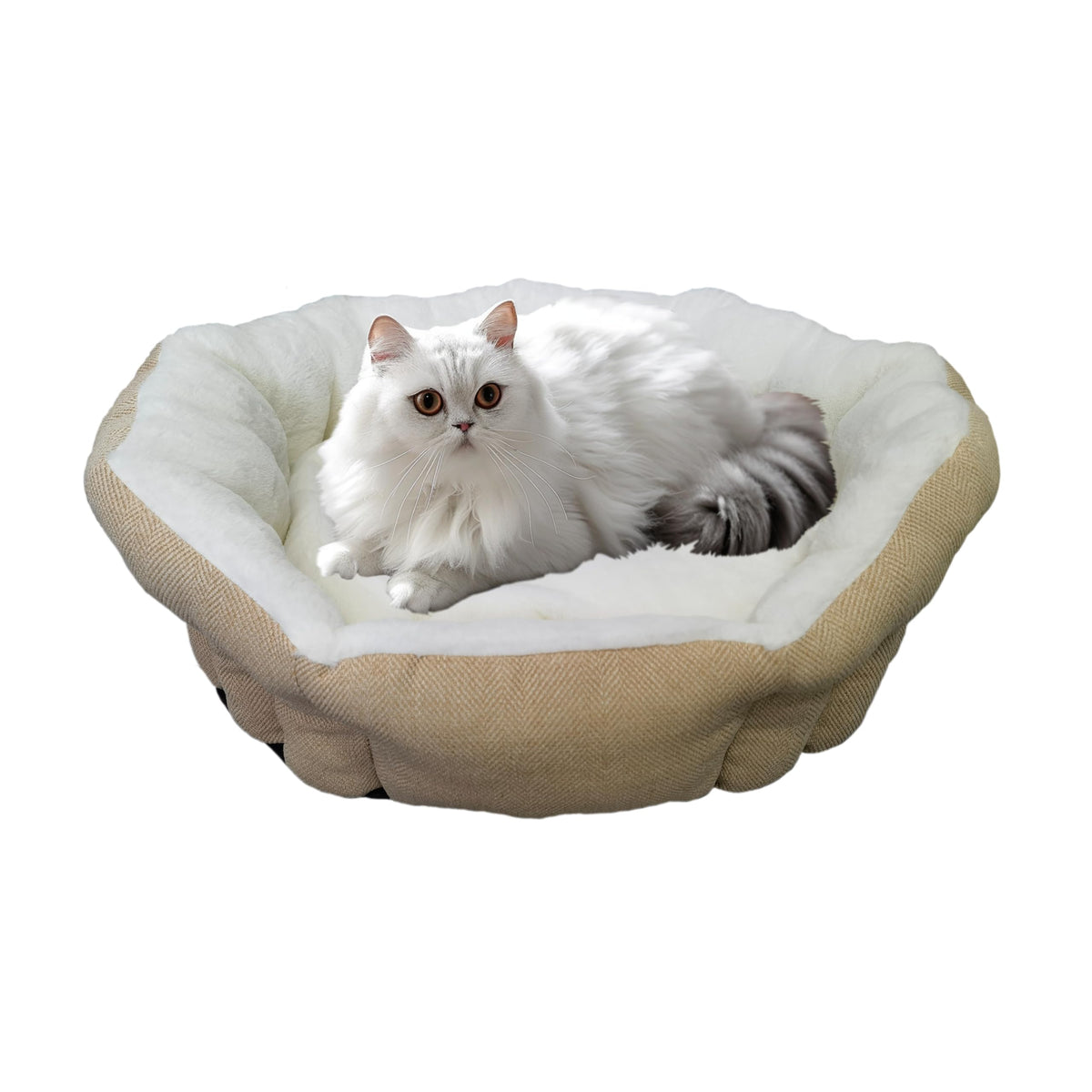 The Nest Round — Plush Dog Bed