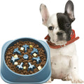 Supplier photo of the Gefryco navy blue slow feeder bowl